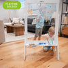 Peek-A-Boo Adjustable Height Art Easel