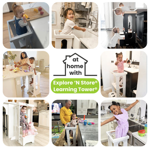 Explore 'N Store® Learning Tower®, Folding Toddler Tower