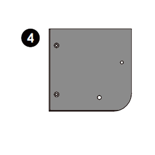 Explore N Store Learning Tower (LP0145) - Step Panel - Left - Part #4