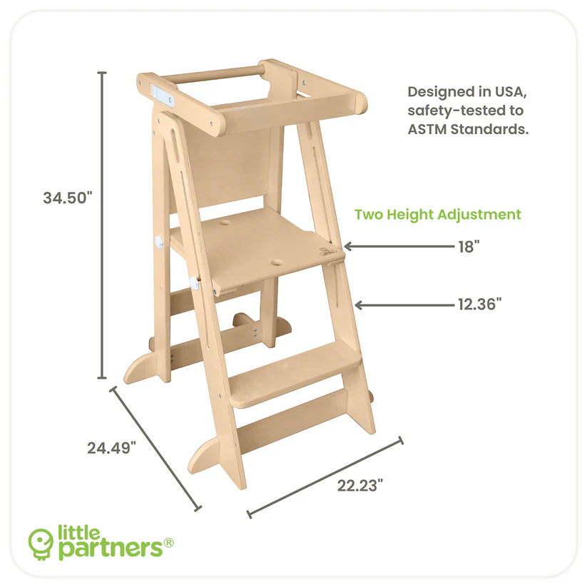 Learn 'N Fold Learning Tower®, Folding Toddler Tower