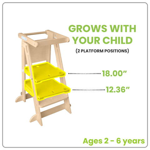 Learn 'N Fold Learning Tower®, Folding Toddler Tower