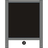 Deluxe Learn and Play Art Center - LP0280 (R1) - Chalkboard - Part #2