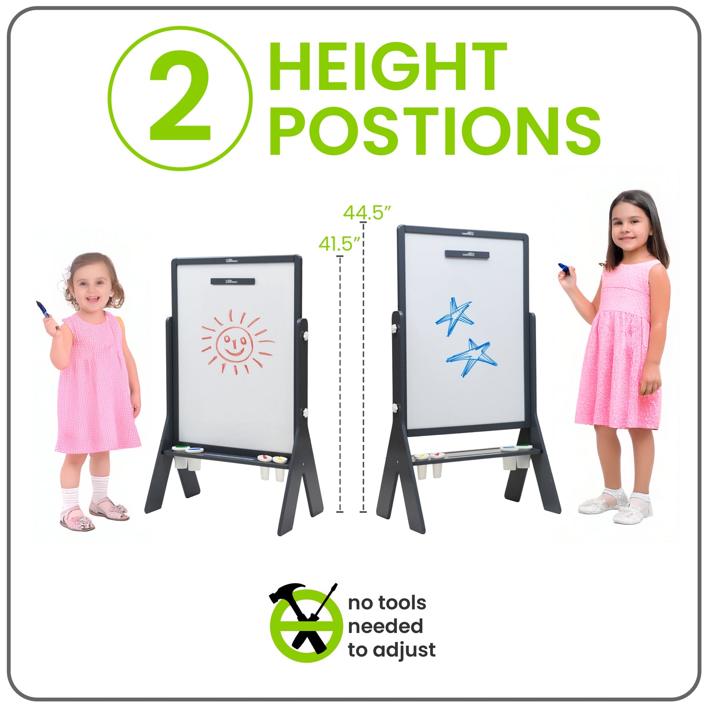 Contempo Adjustable Height Art Easel