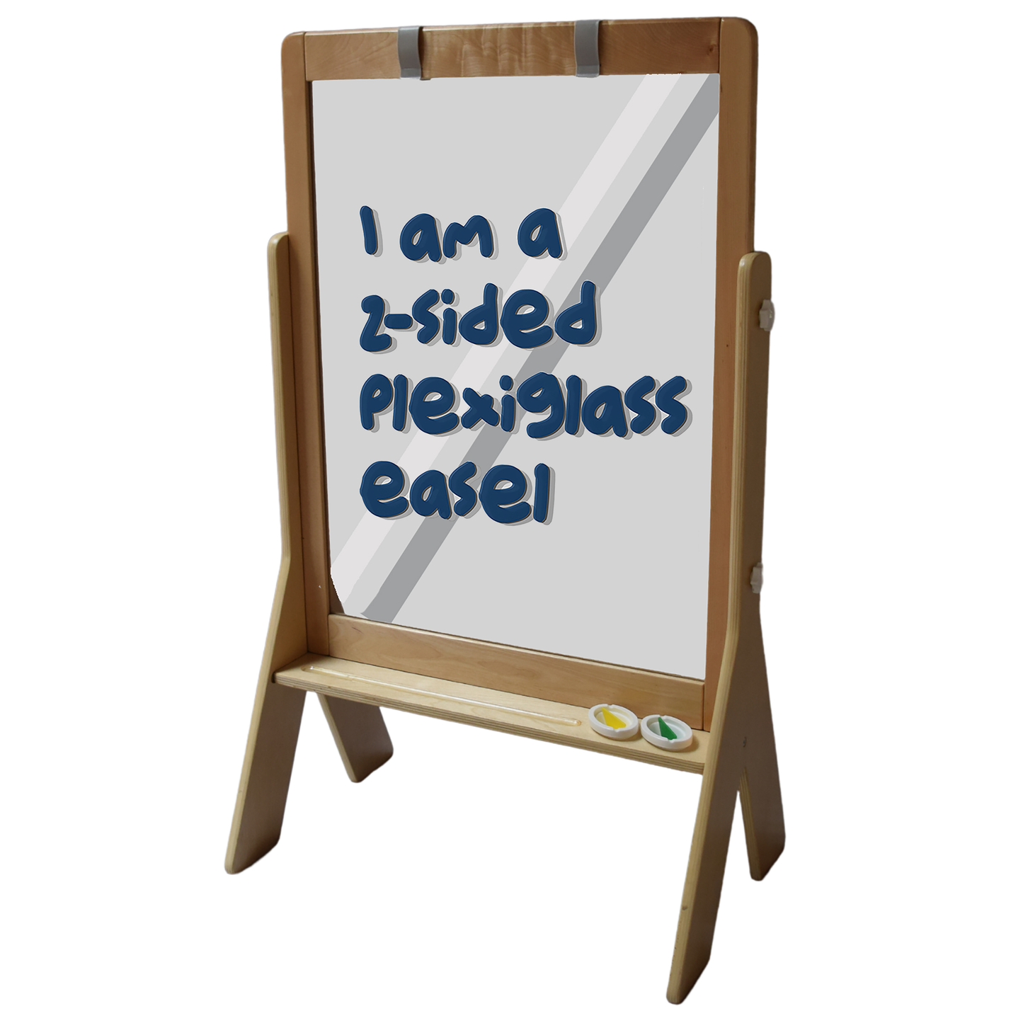 Peek-A-Boo Adjustable Height Art Easel