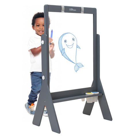 Peek-A-Boo Adjustable Height Art Easel