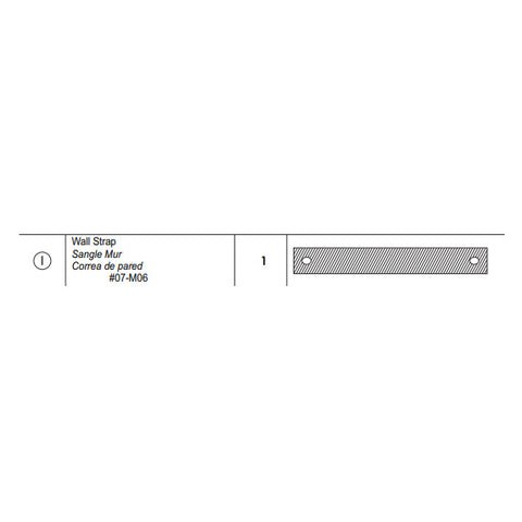 2 Cubby Kids Locker - LPA200 - Wall Strap hardware