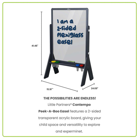 Measurements of the Peek a Boo Easel.