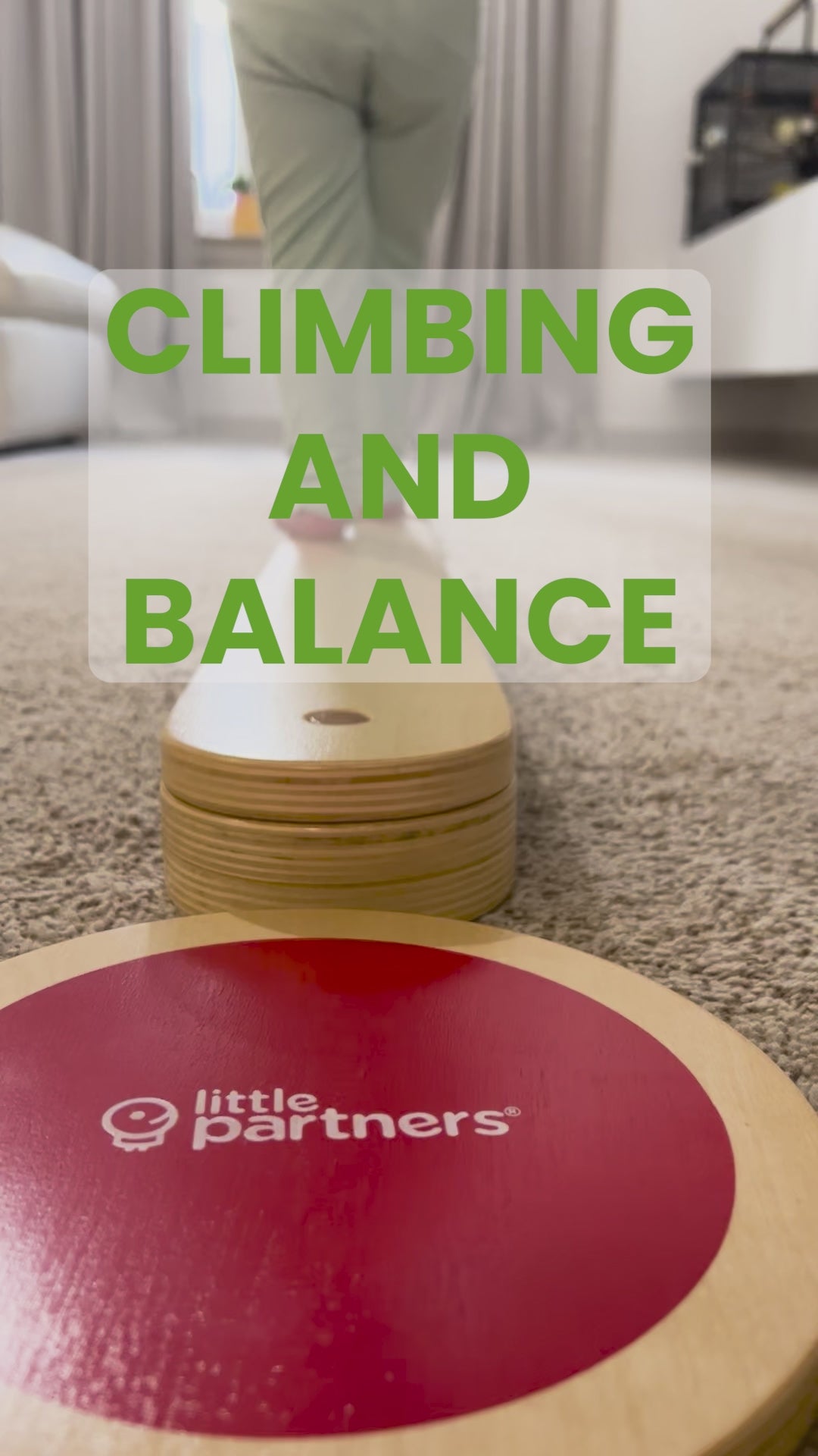 A video showing the various climbing and balance product offerings from Little Partners.