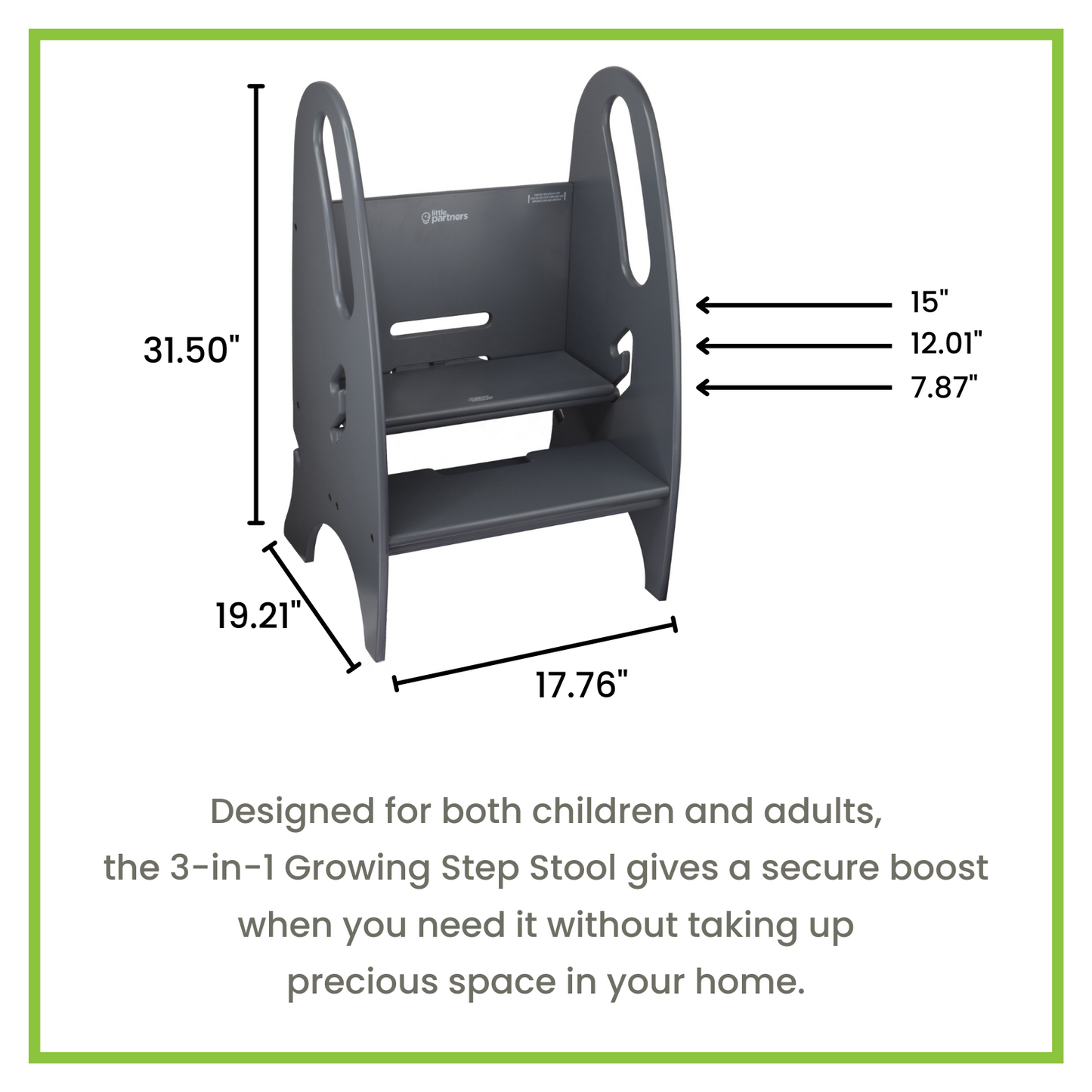 3-in-1 Growing Step Stool