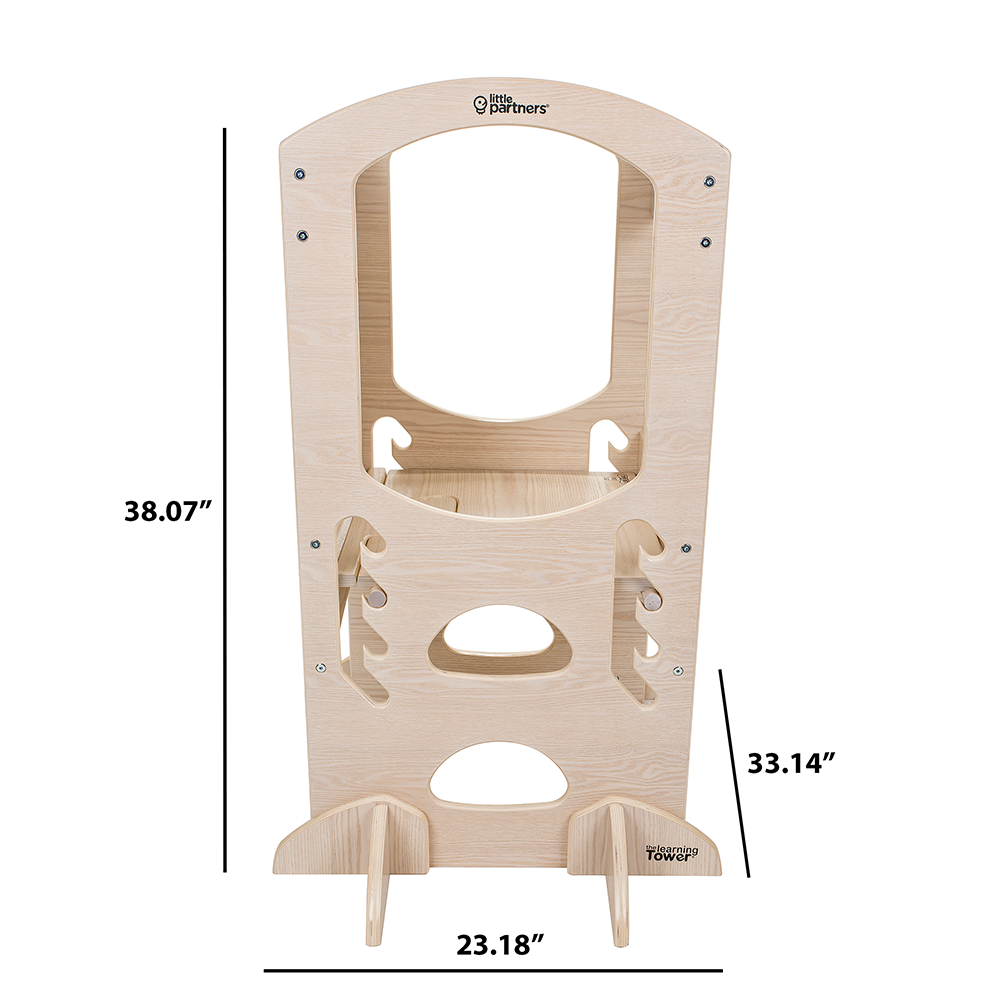 Measurements of the Chef Series Learning Tower.