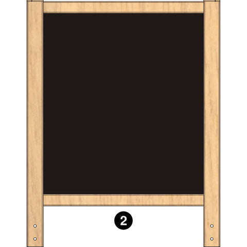 Deluxe Learn and Play Art Center - LP0280 (R1) - Chalkboard - Part #2