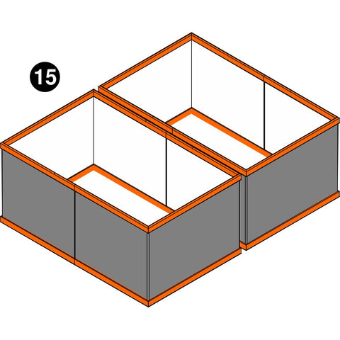 Deluxe Learn and Play Art Center - LP0280 (R1) - Fabric Drawer - Part #15