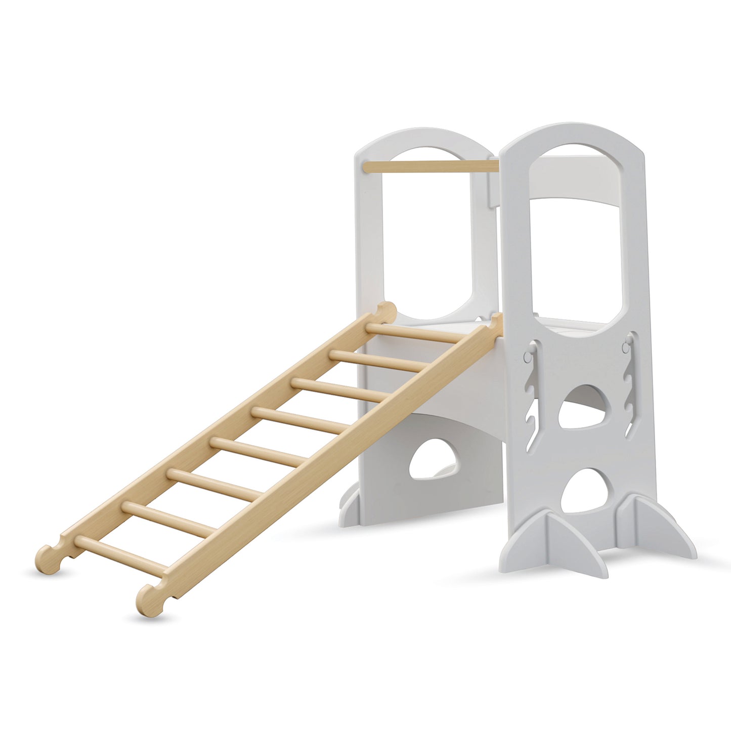 The Climbing Ladder is attached to the Learning Tower®.