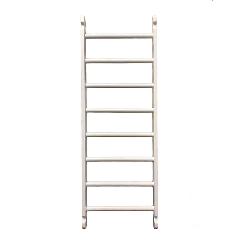 A silhouette of the Climbing Ladder in Soft White.