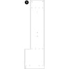 2 Cubby Kids Locker - LPA200 - Left Panel - Part #1