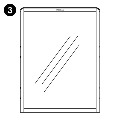 Contempo Art Easel - Peek A Boo (LP0385) - Plexiglass Board - Part #3