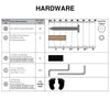 StepUp! Step Stool - *Assembly Hardware Set