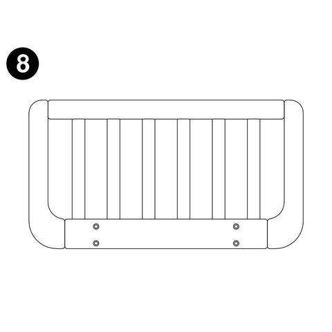 MOD Toddler Bed - Safety Rail - Part #8